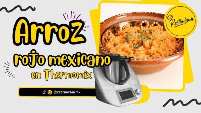 Arroz rojo a la mexicana en Thermomix