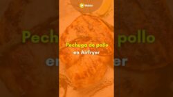 Así se cocina pechuga de pollo en freidora de aire. Fácil y deliciosa 😋🍗 Receta en la descripción