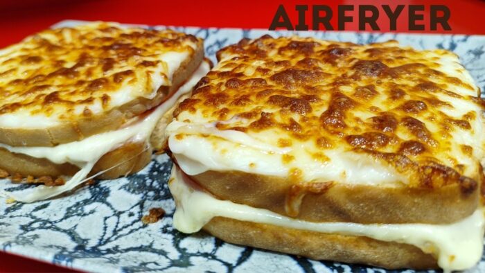 🥪 CENA RÁPIDA EN FREIDORA DE AIRE 🥪|| Lista en 5️⃣ MINUTOS