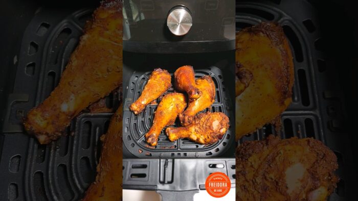COMO HACER MUSLOS DE POLLO EN FREIDORA DE AIRE 🍗🍗 #muslos #pollo #freidoradeaire