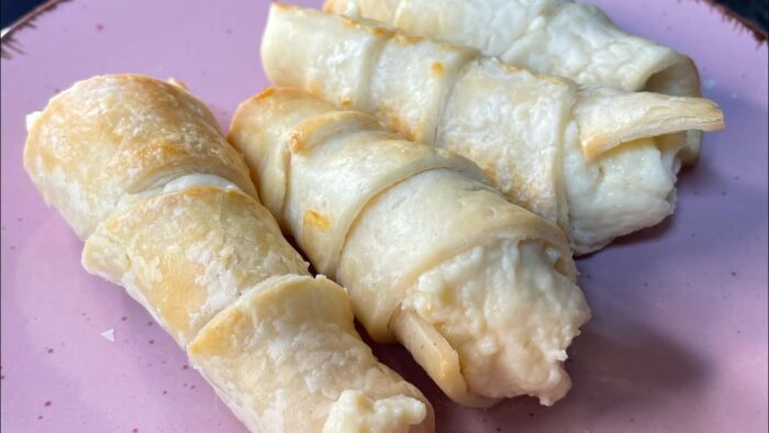 Caracolas 🥐 de crema SIN GLUTEN en Freidora de Aire