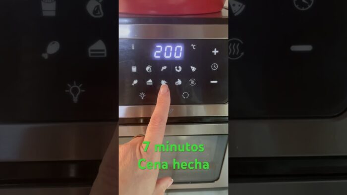 Cena hecha en 7 minutos en mi freidora de aire