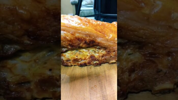 Chicharrón de cerdo en freidora de aire #airfryer #freidoradeaire #cerdo