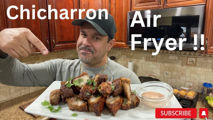 Chicharron en la Air Fryer / Freidora de Aire