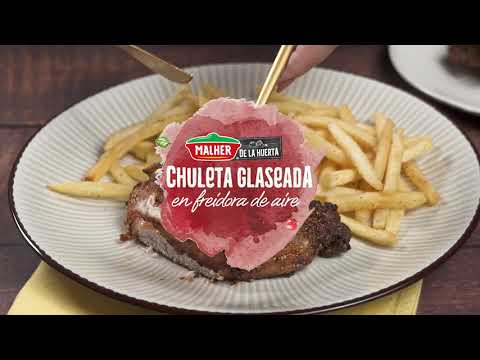 Chuleta Glaseada en Freidora de Aire – DLH