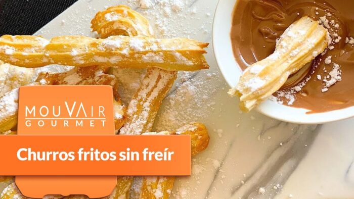 Churros en freidora de aire | Mouvair Gourmet