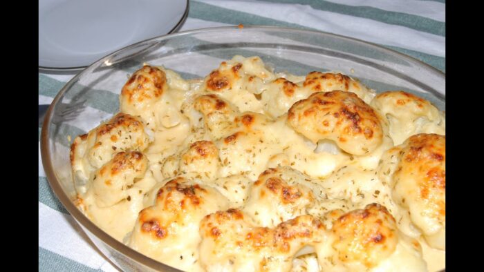 Coliflor gratinada con Thermomix| Receta paso a paso