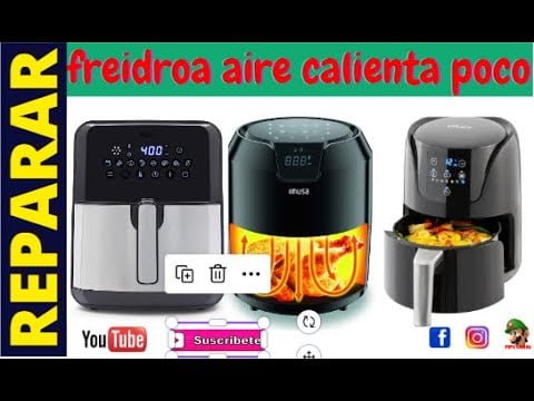 Como Reparar Cualquier Freidora De Aire Que No alienta bien.  ;Digital Air Fryer Repair