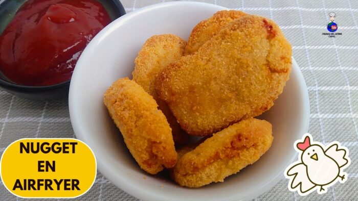 Cómo hacer Nuggets de Pollo (Congelados) en Airfyer/Freidora de Aire