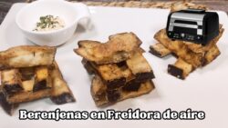 Cómo hacer bastones de BERENJENA crujientes en FREIDORA DE AIRE 🍆
