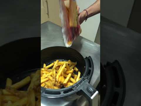 Como hacer papas fritas en freidora de aire