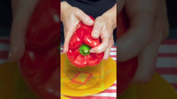 Cómo hacer pimientos asados perfectos en freidora de aire 🌶️