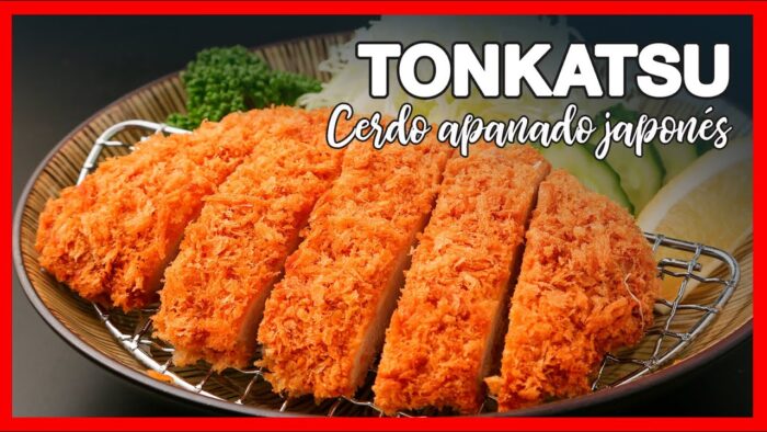 Como preparar Tonkatsu: cerdo empanado japonés | Receta fácil y deliciosa.