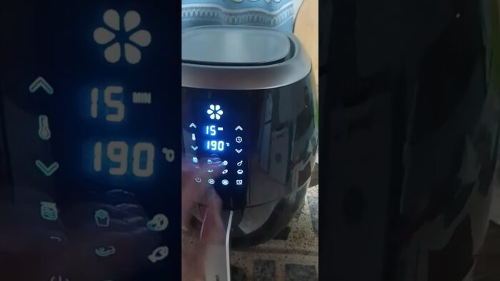 Como usar freidora de aire Hometech digital