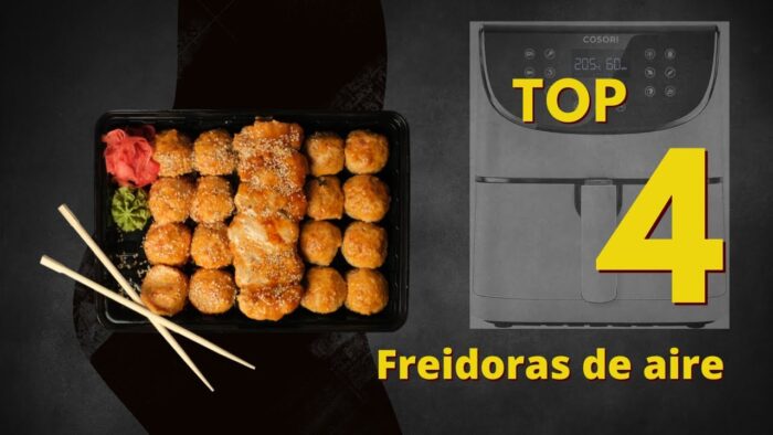 🍓Comparativa Top 4 Freidoras 2024. Descubre cuál es la mejor freidora de aire: Cosori, Cecotec,…