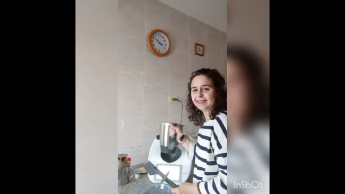 Creps de langostinos, fácil y rico con Thermomix