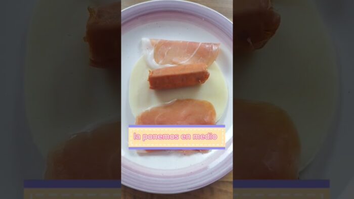 DESAYUNO KETO Rollitos de jamón en freidora de aire #keto #airfryer #ketoespaña #snacks #meriendas