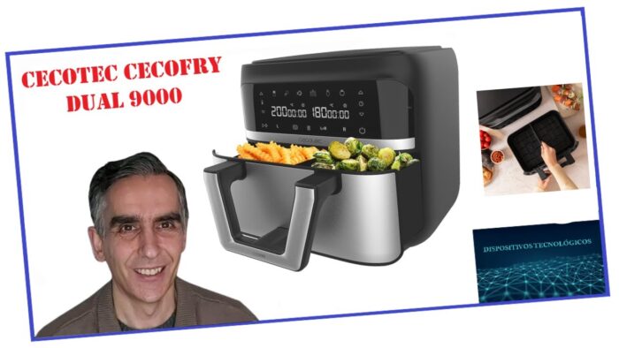 🍟 Descubre la FREIDORA de AIRE CECOTEC CECOFRY DUAL 9000 | AMAZON, PC COMPONENTES, M. MARKT 2024 👍
