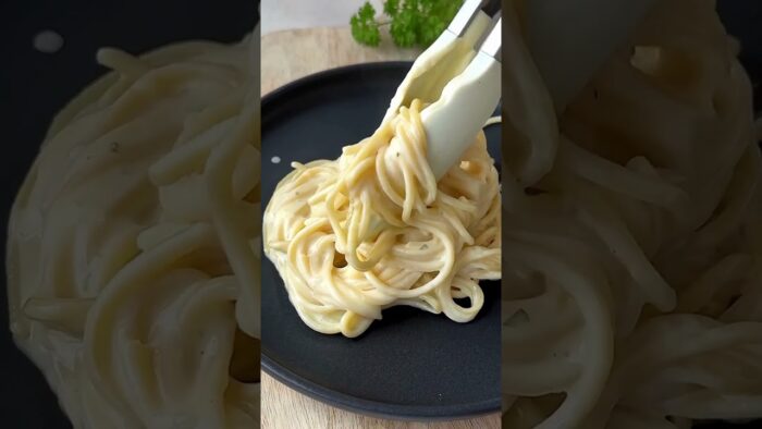 😍🍝 Die cremigste Knoblauch-Parmesan Pasta | Thermomix® Rezepte