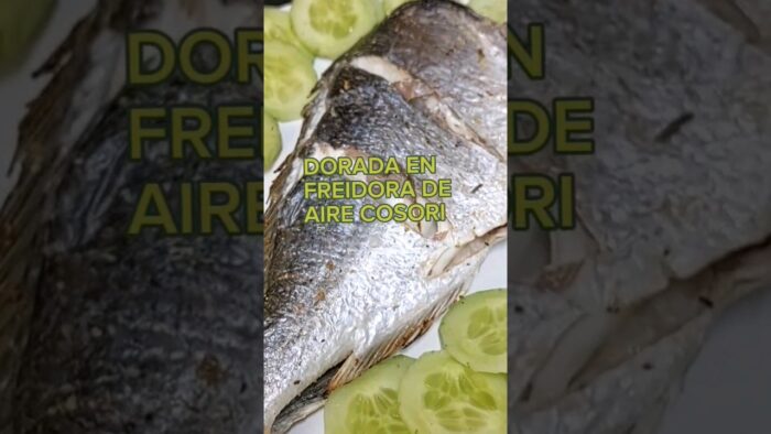 Dorada en freidora de aire Cosori, en pocos minutos/ Airfryer