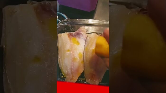 Dorada en freidora de aire Receta , Buenísima !