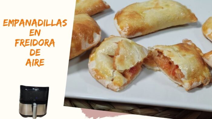 ✅ EMPANADILLAS congeladas en FREIDORA DE AIRE ¡Perfectas!
