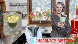 👑 FELIZ DÍA DE REYES 👑 CHOCOLATE MATCHA LATTE 🍵 con Thermomix®  #TM6 #TM5 #TM31