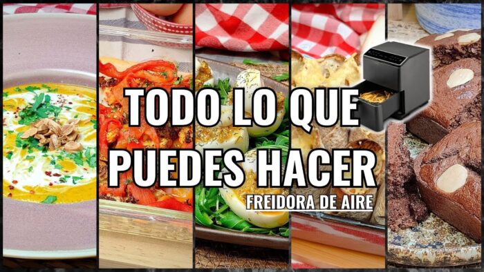 FREIDORA DE AIRE. Puedes hacer DE TODO. Las VERDURAS quedan INCREÍBLES!!