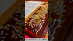 Flan de TURRÓN BLANDO SIN HORNO CON NATA🎅🏻🎄RÁPIDO Y FÁCIL #recetasnavidad #flandeturronsinhorno