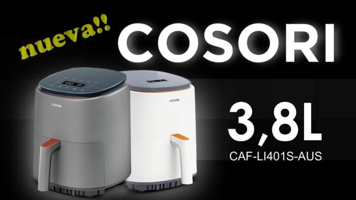 Freidora de aire COSORI 3,8l. Una freidora infalible. aracterísticas, y comparativa