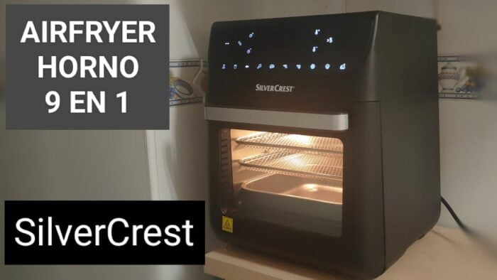Freidora de aire Horno 9 en 1 SilverCrest . Unboxing. Accesorios y más..