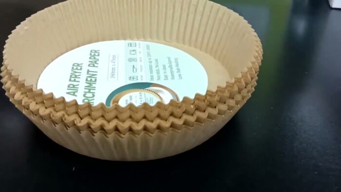 Freidora de aire de 50/100 piezas, revestimiento de papel desechable, placa antiadherente barbacoa.