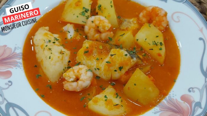GUISO a la MARINERA en Monsieur Cuisine y Thermomix