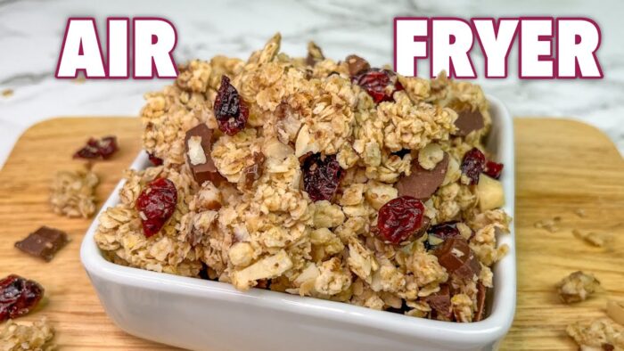 Granola Crujiente en Minutos: Desayuno en Freidora de Aire #1