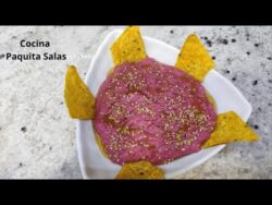 HUMUS DE REMOLACHA con Thermomix/COCINA FACIL/COCINA PAQUITA SALAS