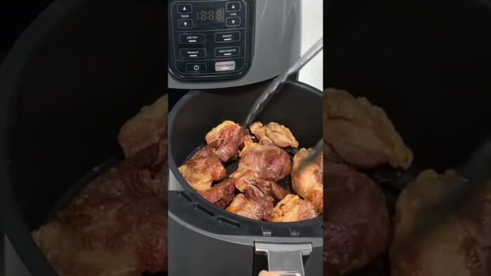 Hice chicharrones en la freidora de aire !