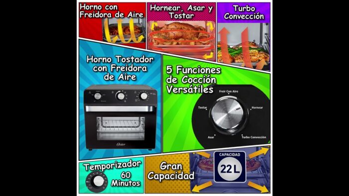 Horno con Freidora de Aire Oster