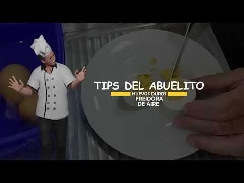 Huevos duros en Freidora de Aire