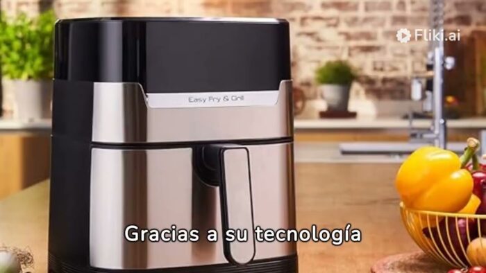 La Moulinex Easy Fry & Grill 4.2L EZ505D es una freidora de aire sin aceite