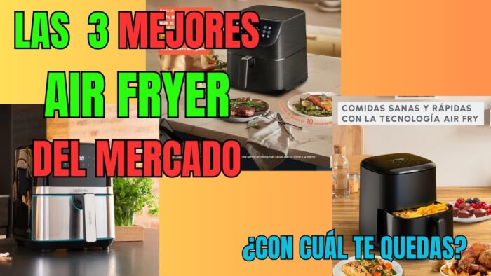 Las 3 MEJORES Air Fryer CALIDAD PRECIO de 2024 🍳 [Guía Completa]