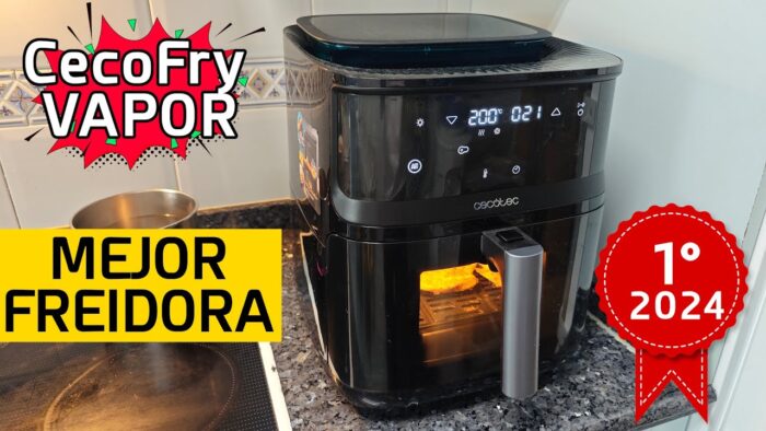 🔥 MEJOR FREIDORA DE AIRE 2024 🔥 CecoFry Mist 7000 con VAPOR y 7L ✅ Que Airfryer comprar?