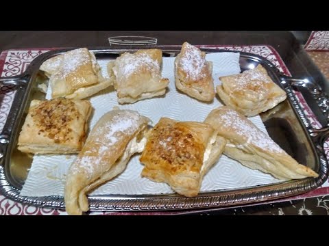 MILHOJAS DE NATA Y NUECES #shorts #Recetas Dulces #Recetas freidora aire
