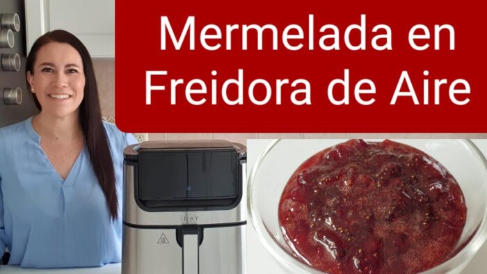 Mermelada de Fresa en Freidora de Aire