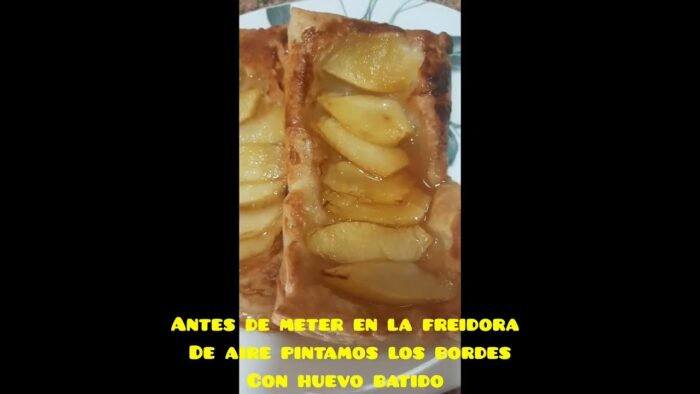 Mini Tartas de Manzanas 🍎 / preparadas en freidora de aire
