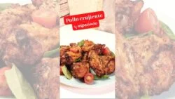 Muslos y piernas de pollo crujientes en Freidora de aire