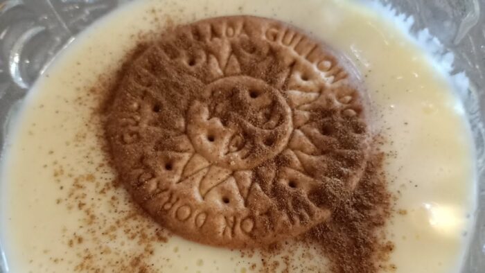 Natillas de naranja y canela, fácil y rico con Thermomix