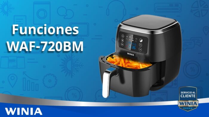 OHE-004 Funciones de la Freidora de Aire WINIA WAF-720BM