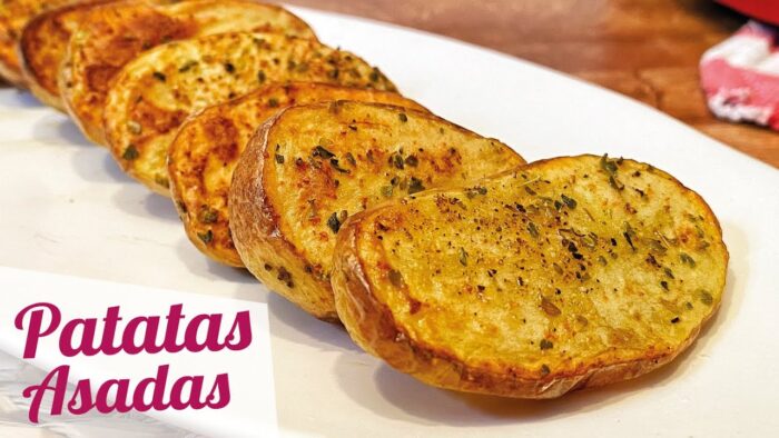 PATATAS ASADAS EN FREIDORA DE AIRE 🥔 La mejor receta de patatas asadas