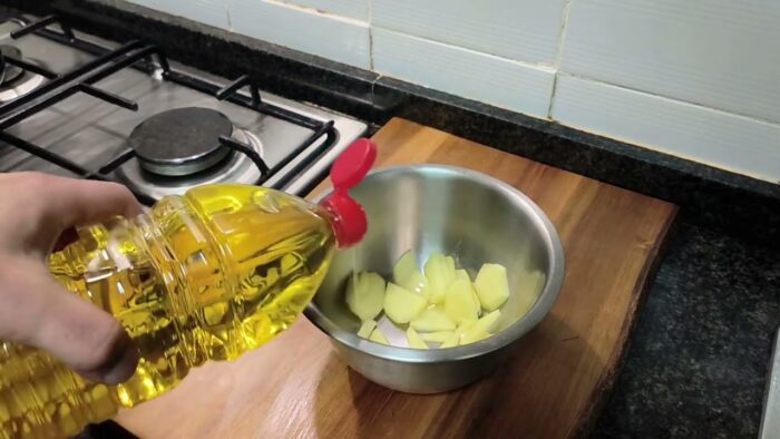 Patatas con tomillo ( receta freidora de aire)