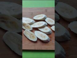 Plátano frito en freidora de aire. #freidoradeaire#airfryerplátanos #recipe #comida